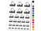 St Louis Gateway Arch Missouri Landmark Temporary Tattoo Water Resistant Fake Body Art Set Collection